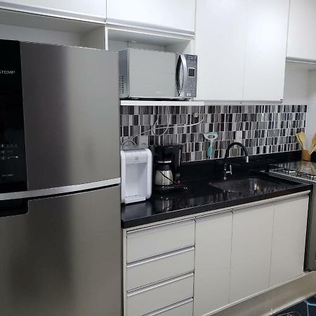 Apto Com Vista Para O Mar E Ampla Varanda Gourmet Apartamento Guarujá Exterior foto