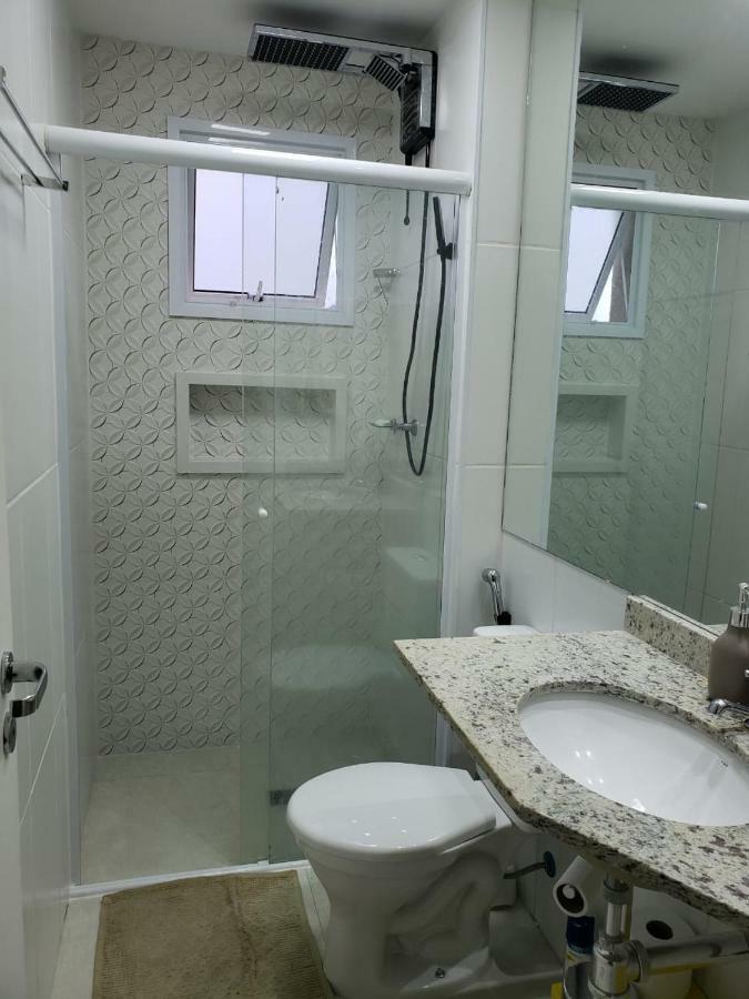 Apto Com Vista Para O Mar E Ampla Varanda Gourmet Apartamento Guarujá Exterior foto